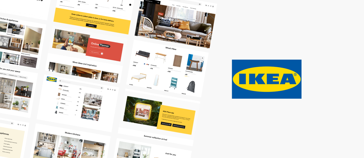 IKEA Website Design